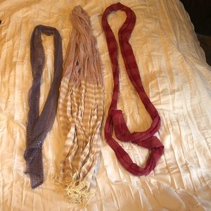 Set of 3 Scarves